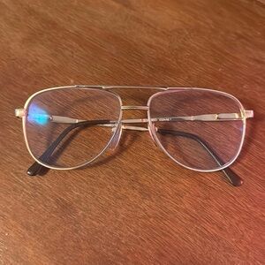 Vintage aviator glasses | Gold